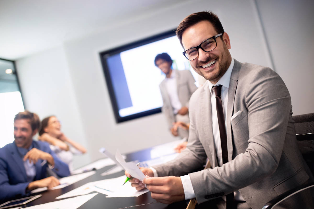 Photo of the Intellibuild team.